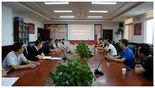 陜儲糧集團漢中庫公司到華州庫開展企業(yè)黨建交流學(xué)習(xí)