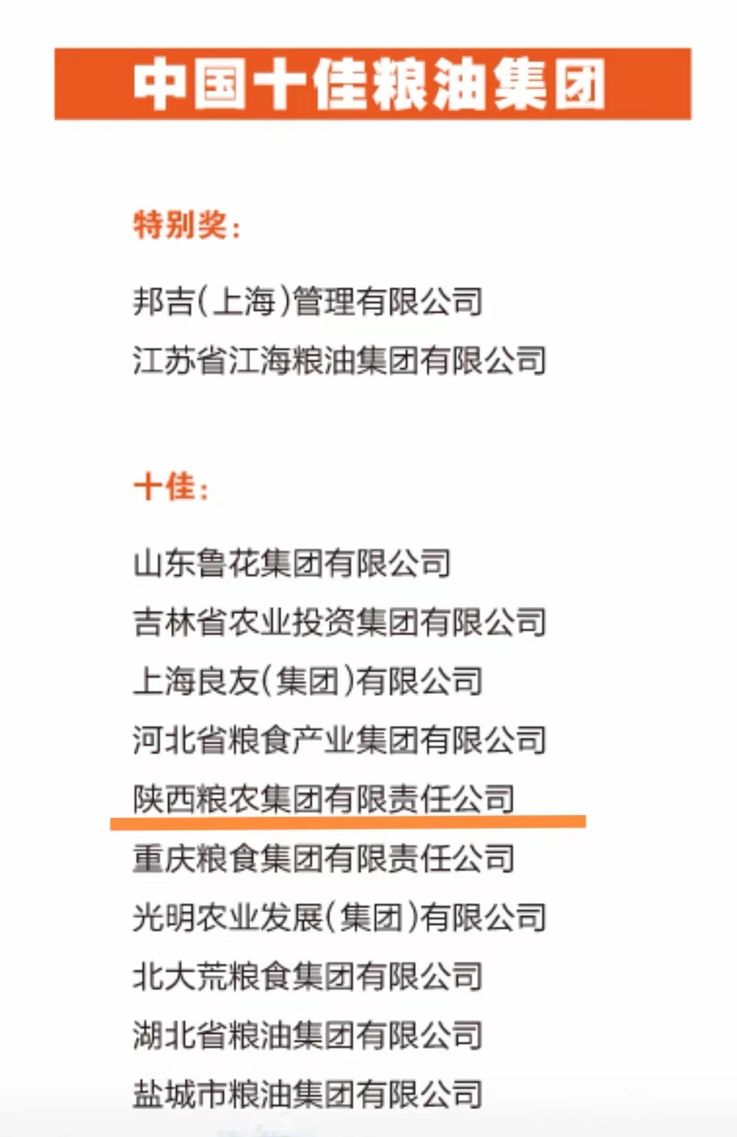 集團(tuán)及所屬企業(yè)、品牌、產(chǎn)品榮登第十二屆中國糧油榜